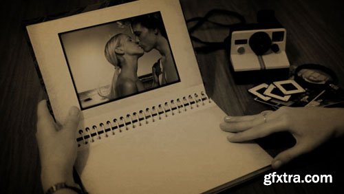 Videohive - Vintage photo book 531252