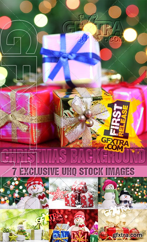 Beautiful backgrounds for Christmas and New Year, 5 - PhotoStock