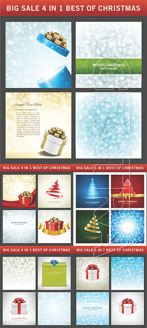 Christmas backgrounds and cards