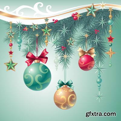 Vintage Christmas Design 25xEPS