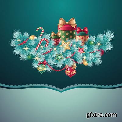 Vintage Christmas Design 25xEPS