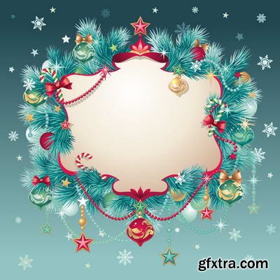 Vintage Christmas Design 25xEPS