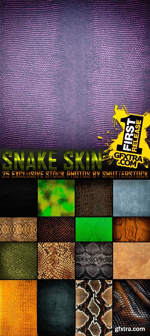 Amazing SS - Snake Skin, 25xJPGs