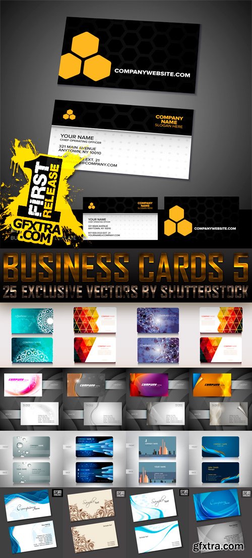 Amazing SS - Business Cards 5, 25xEPS