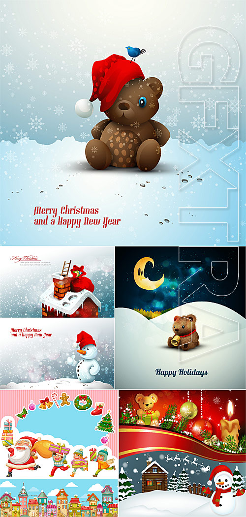 Cute christmas Illustrations