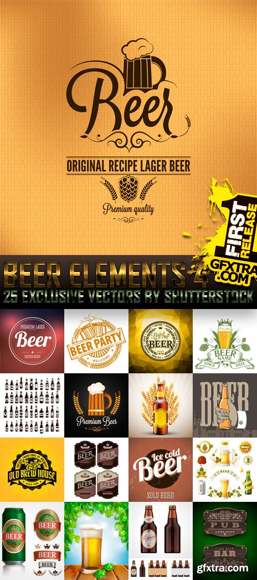 Amazing SS - Beer Elements 4, 25xEPS