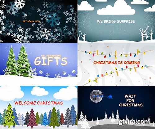 GFXTRA Merry Christmas After Effects Pack 2