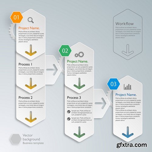 Infographics Elements #11 - 25 AI