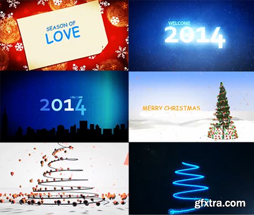 GFXTRA Merry Christmas After Effects Pack 3