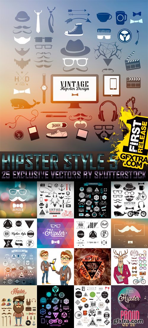 Amazing SS - Hipster Style 5, 25xEPS