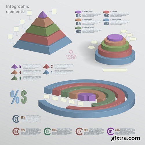 Infographics Elements #12 - 25 EPS