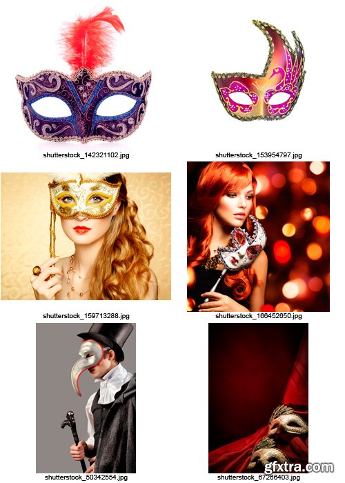 Amazing SS - Carnival Masks 2, 25xJPGs