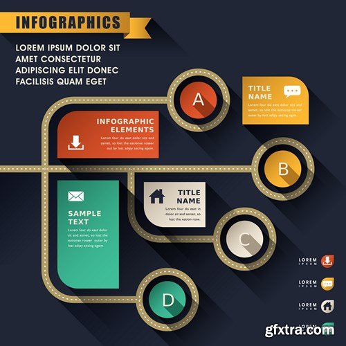 Infographics Elements #13 - 25 EPS