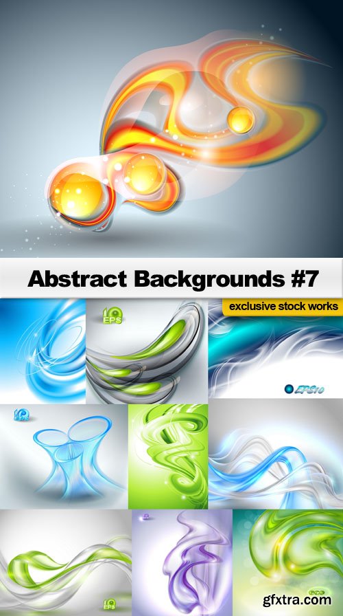 Abstract Backgrounds #7 - 25 EPS