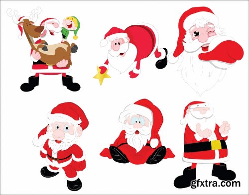 Christmas Santa Vectors