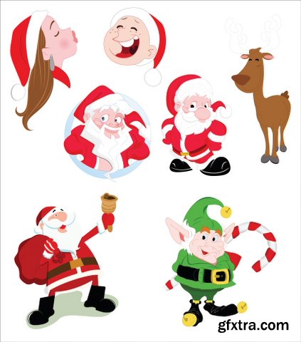 Christmas Santa Vectors