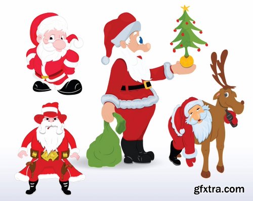 Christmas Santa Vectors