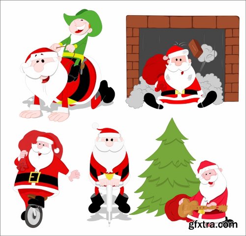 Christmas Santa Vectors