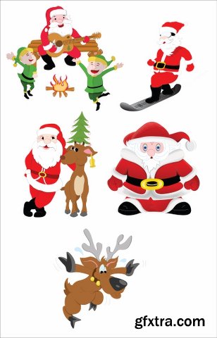 Christmas Santa Vectors