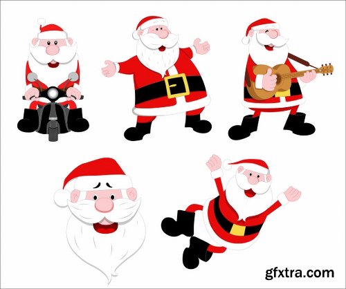 Christmas Santa Vectors