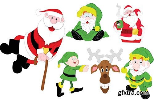 Christmas Santa Vectors