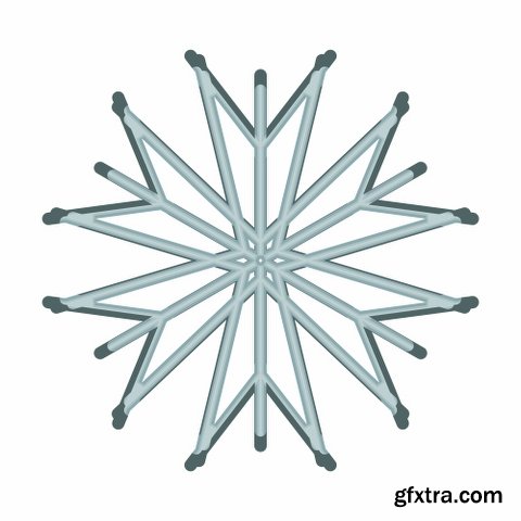 SnowFlake Grungy Snowflake Stock Image Vectors and Illustrations