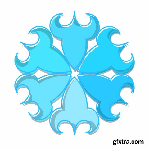 SnowFlake Grungy Snowflake Stock Image Vectors and Illustrations