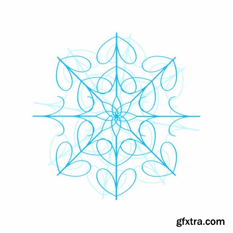 SnowFlake Grungy Snowflake Stock Image Vectors and Illustrations