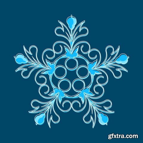 SnowFlake Grungy Snowflake Stock Image Vectors and Illustrations