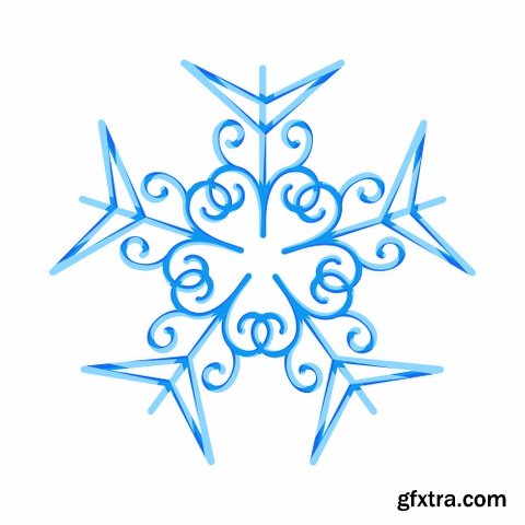 SnowFlake Grungy Snowflake Stock Image Vectors and Illustrations