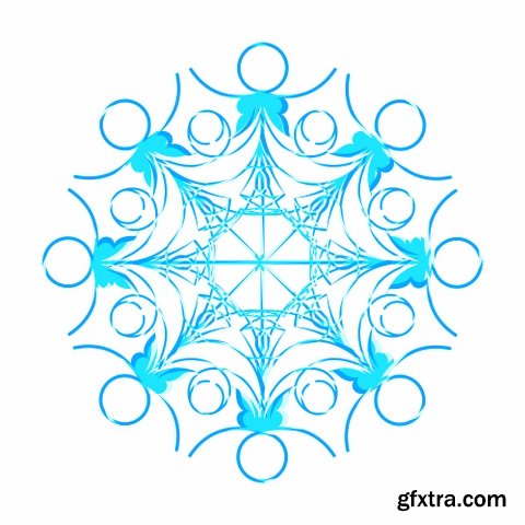 SnowFlake Grungy Snowflake Stock Image Vectors and Illustrations