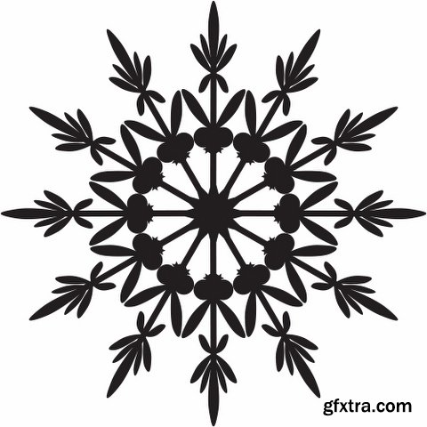 SnowFlake Grungy Snowflake Stock Image Vectors and Illustrations