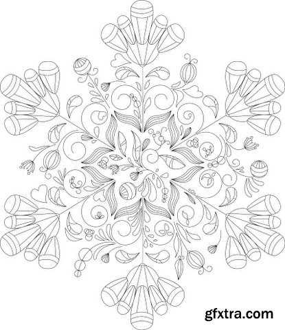 SnowFlake Grungy Snowflake Stock Image Vectors and Illustrations