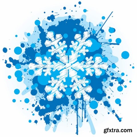 SnowFlake Grungy Snowflake Stock Image Vectors and Illustrations