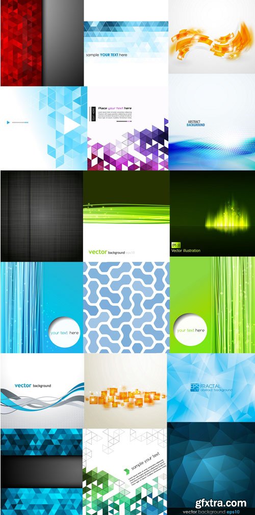 Abstract Backgrounds #8 - 25 EPS