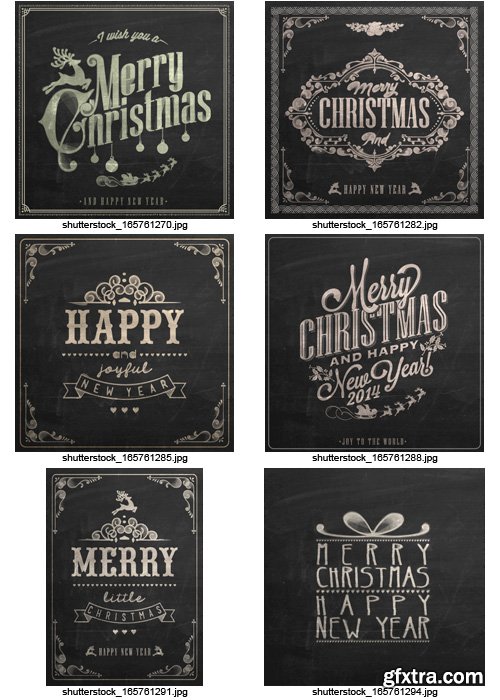 Amazing SS - Xmas Typography, 25xEPS