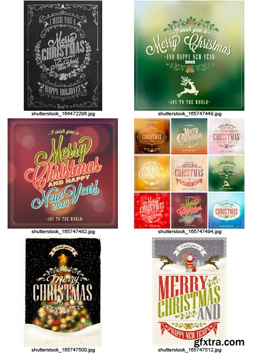 Amazing SS - Xmas Typography, 25xEPS