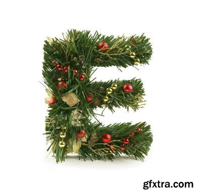 Decorated Pine Alphabets II, 27xJPG