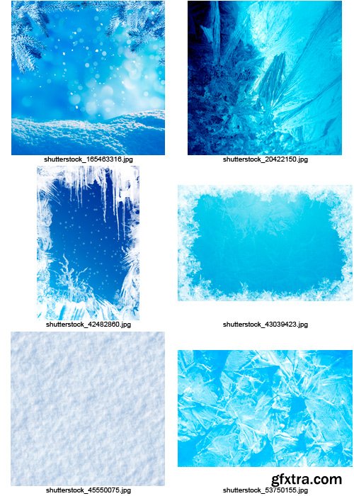 Amazing SS - Snow & Ice Textures, 25xJPGs