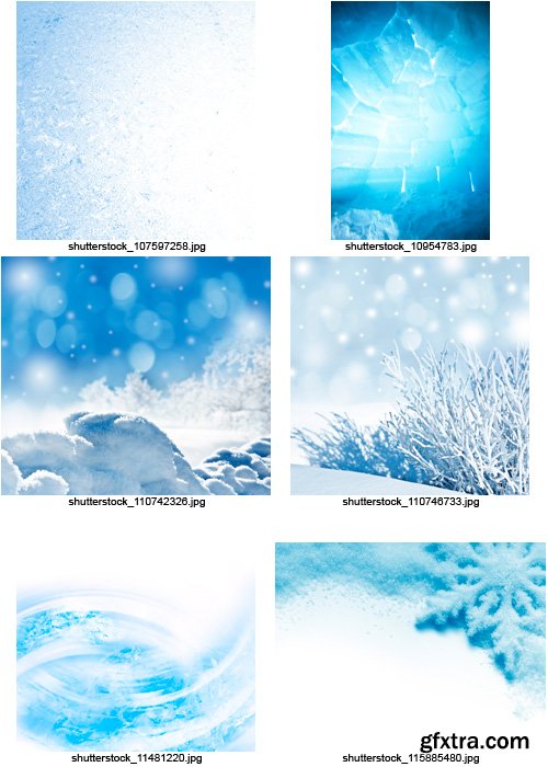 Amazing SS - Snow & Ice Textures, 25xJPGs