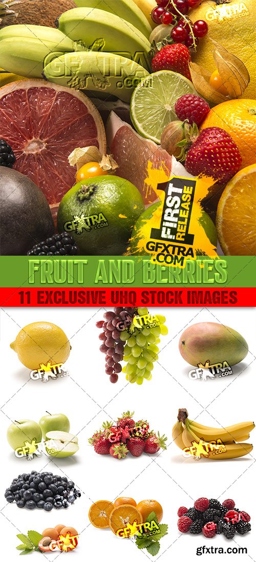 Fruits and berries - Natural Vitamins, PhotoStock