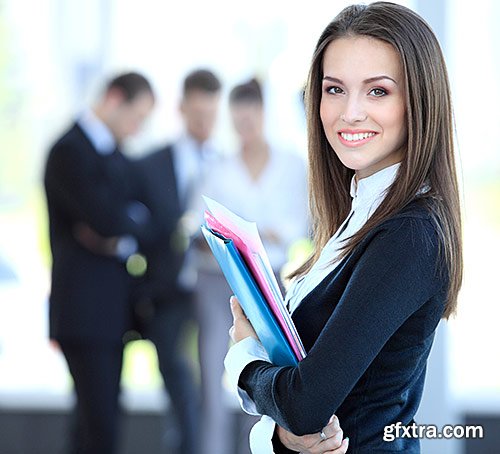 Successful business young woman, PhotoStock