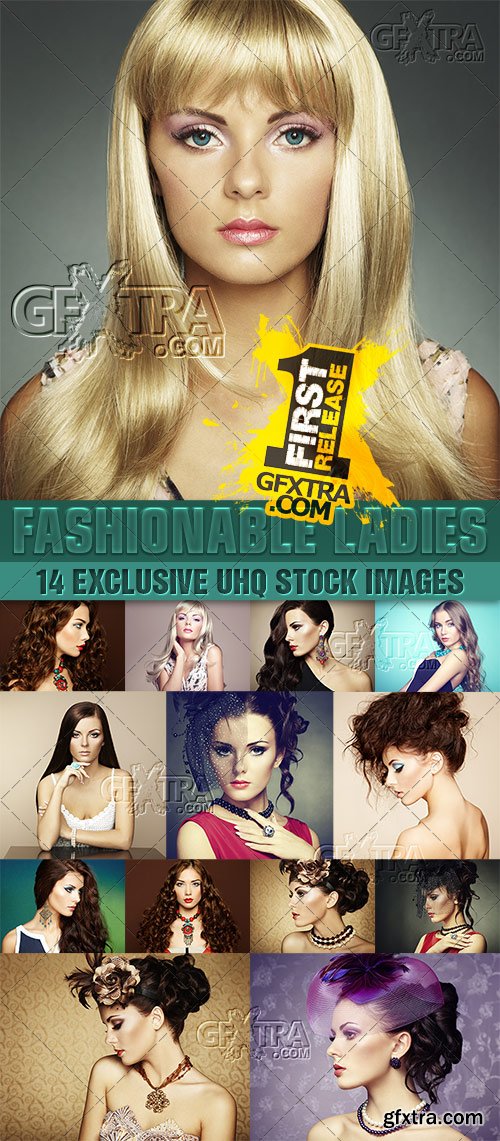 Fashion beauty, beautiful hairstyles 2, PhotoStock