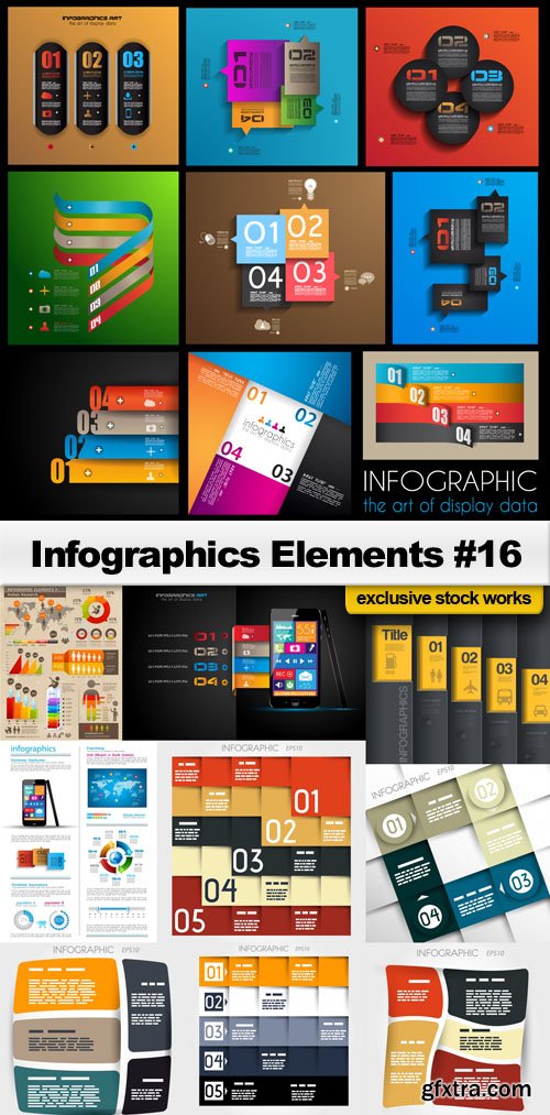 Infographics Elements #16 - 25 EPS