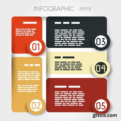 Infographics Elements #16 - 25 EPS