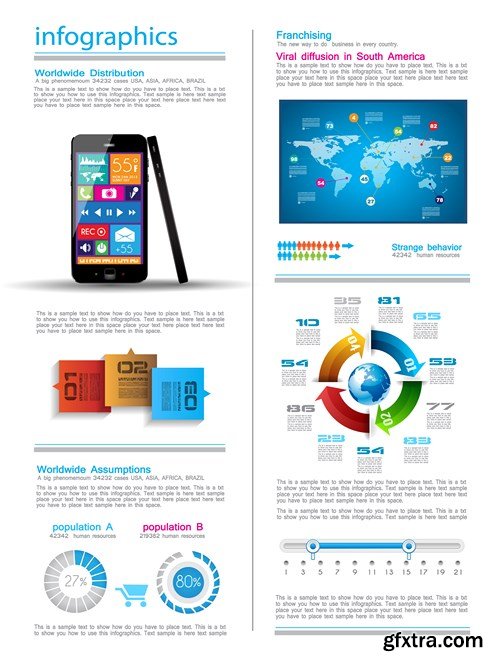 Infographics Elements #16 - 25 EPS