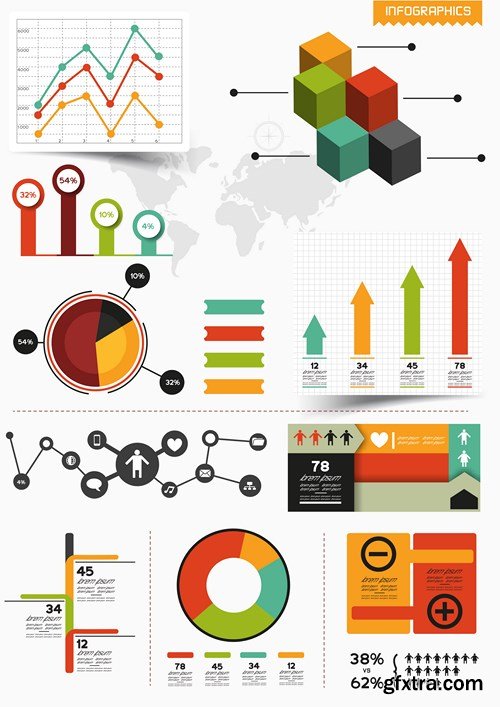 Infographics Elements #16 - 25 EPS