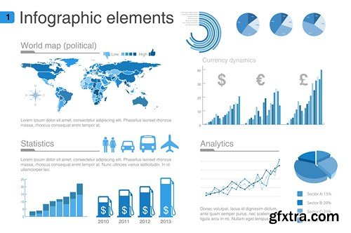 Infographics Elements #16 - 25 EPS