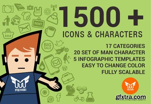 Icons Ninja Bundle: Over 1500 Vector Icons + Bonus – Just $27