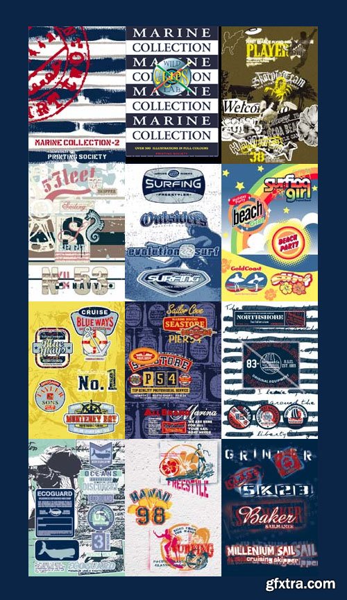 Printing Society - Marine Collection 2